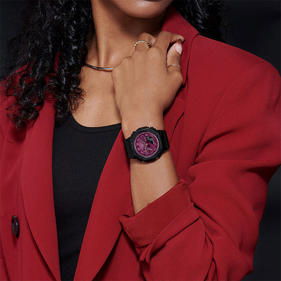 Наручные часы Casio GMA-S2100RB-1A. Фото 1.
