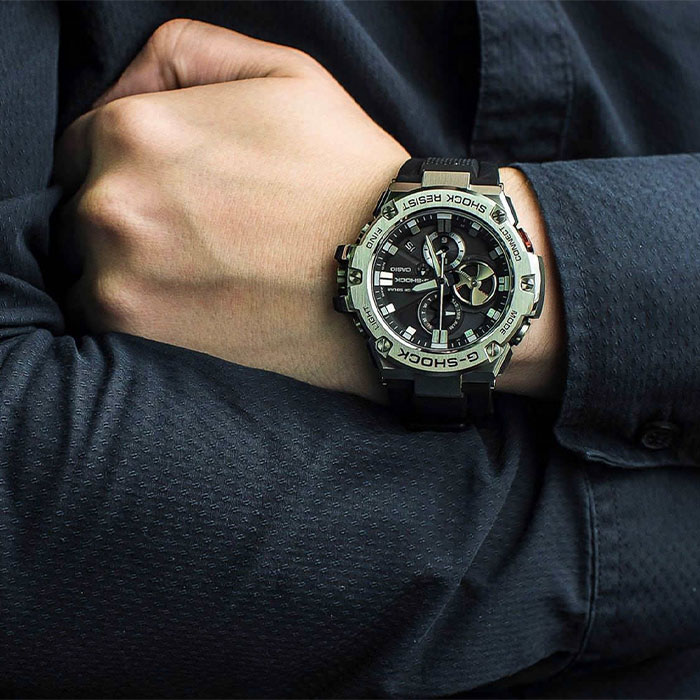 Наручные часы Casio GST-B100-1A. Фото 3.