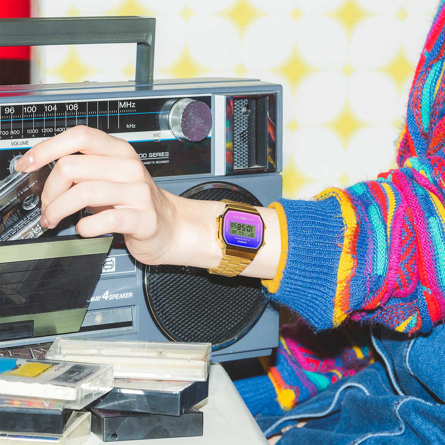 Наручные часы Casio A168WERG-2A. Фото 1.
