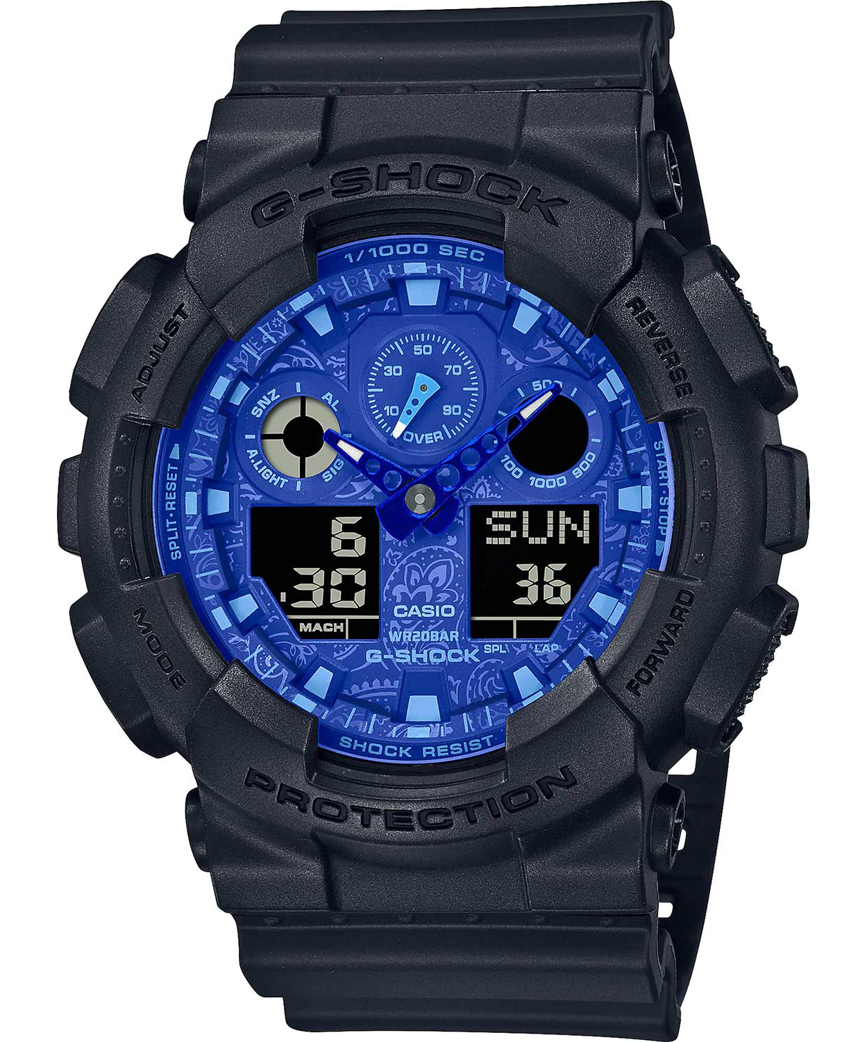 Наручные часы Casio GA-100BP-1A. Фото 0.