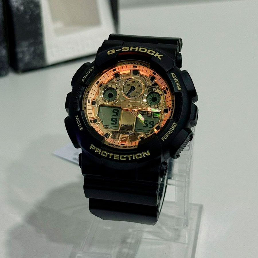 Наручные часы Casio GA-100GGB-1A9. Фото 4.