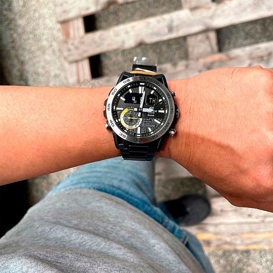 Наручные часы Casio ECB-40DC-1A. Фото 6.