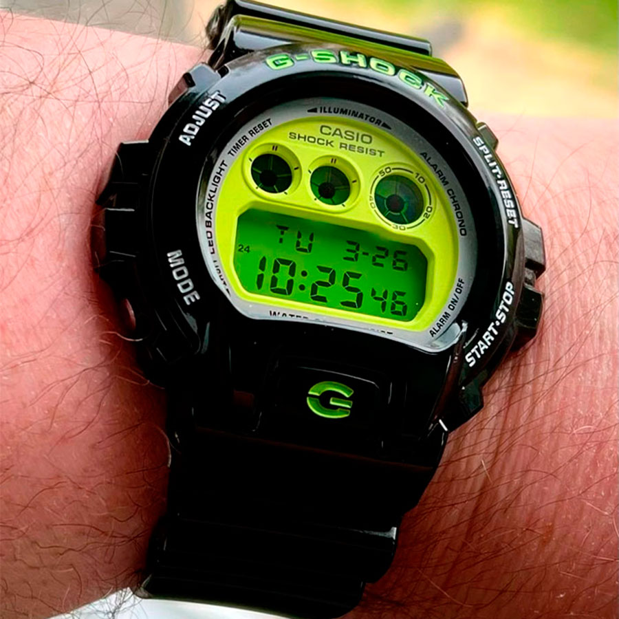 Наручные часы Casio DW-6900RCS-1. Фото 2.