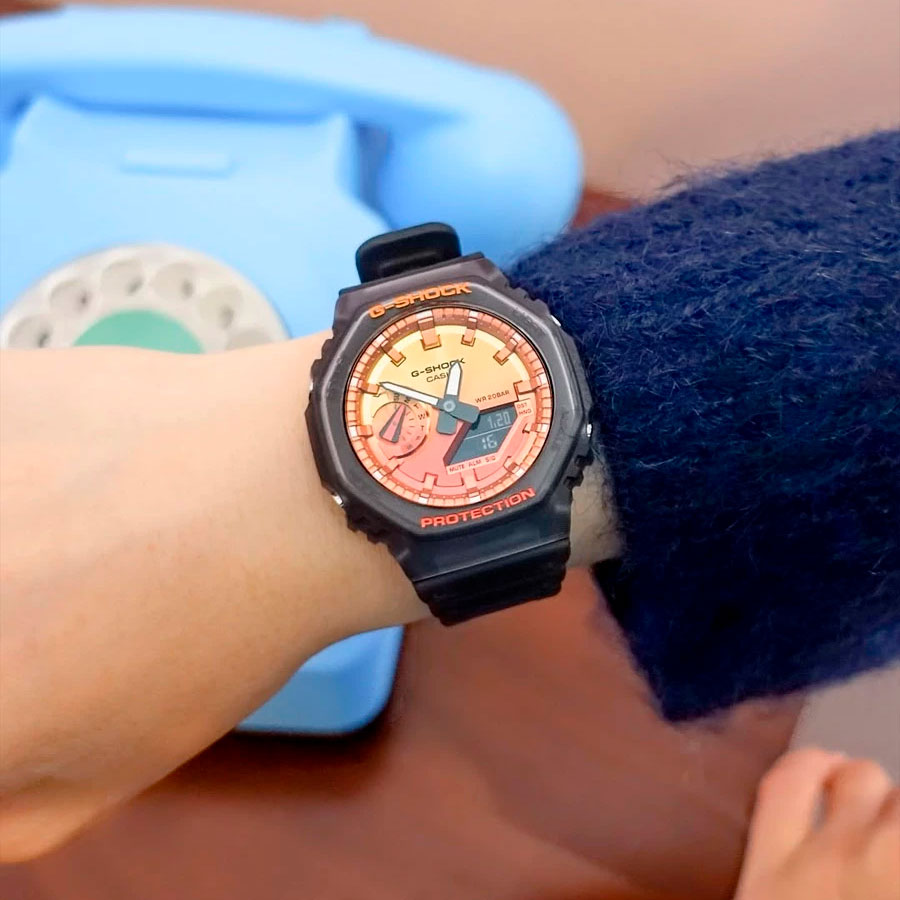 Наручные часы Casio GA-2100FLS-8A4. Фото 5.