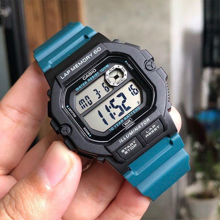 Наручные часы Casio WS-1400H-3A. Фото 5.