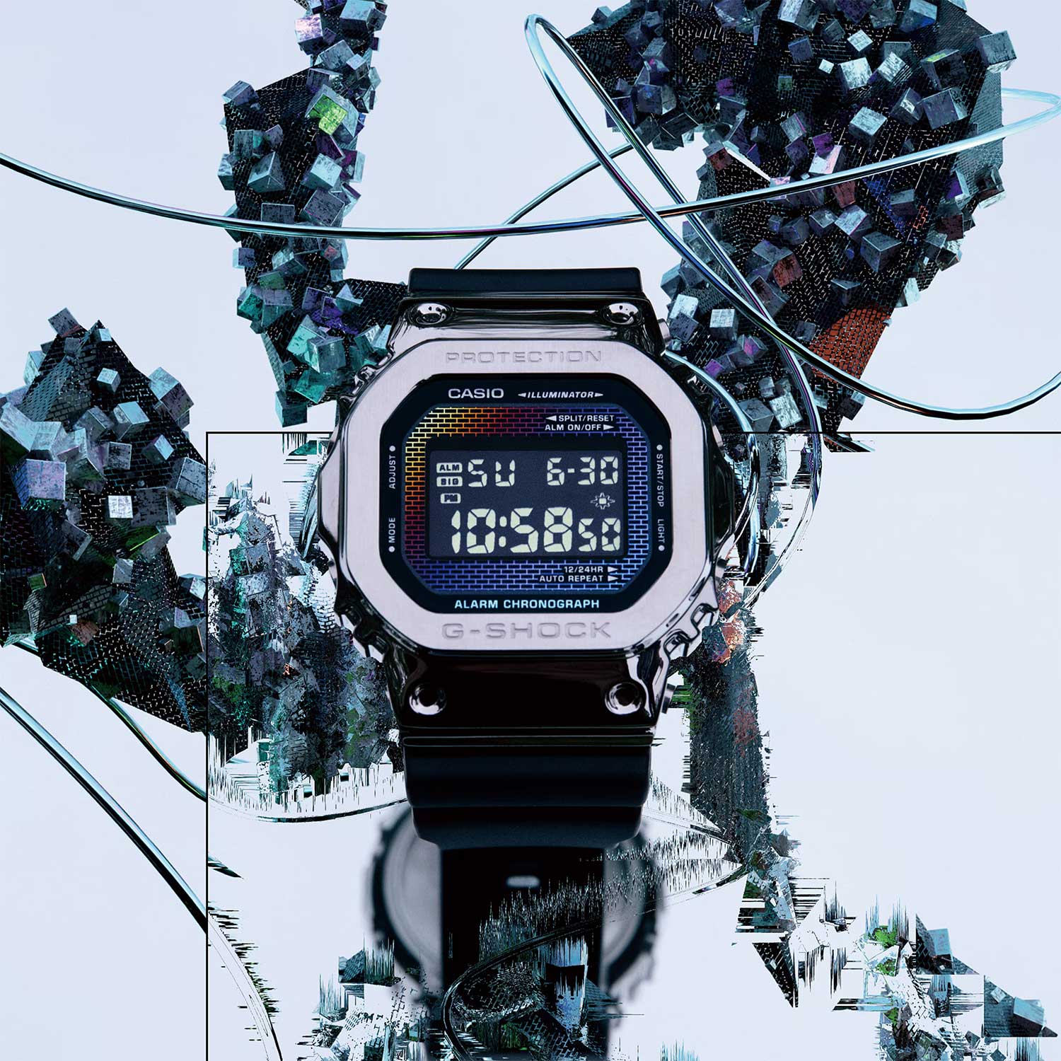 Наручные часы Casio GM-5600RW-1. Фото 4.