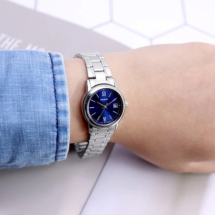 Наручные часы Casio LTP-V002D-2B3. Фото 3.