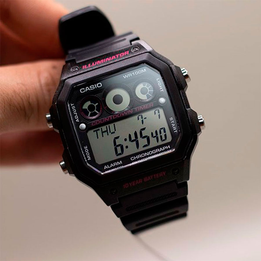 Наручные часы Casio AE-1300WH-1A2. Фото 7.