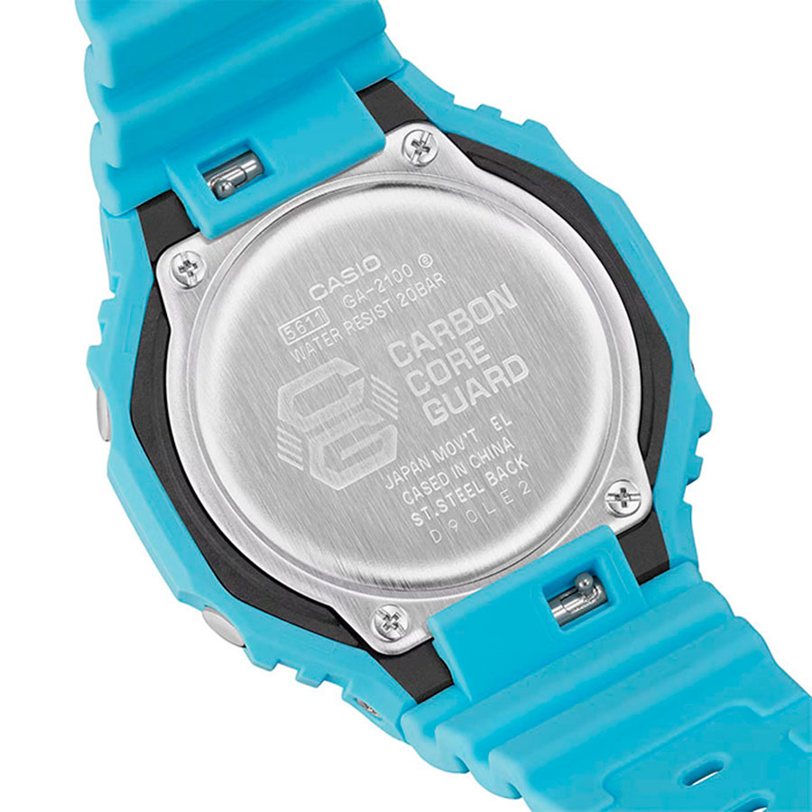 Наручные часы Casio GA-2100-2A2. Фото 6.