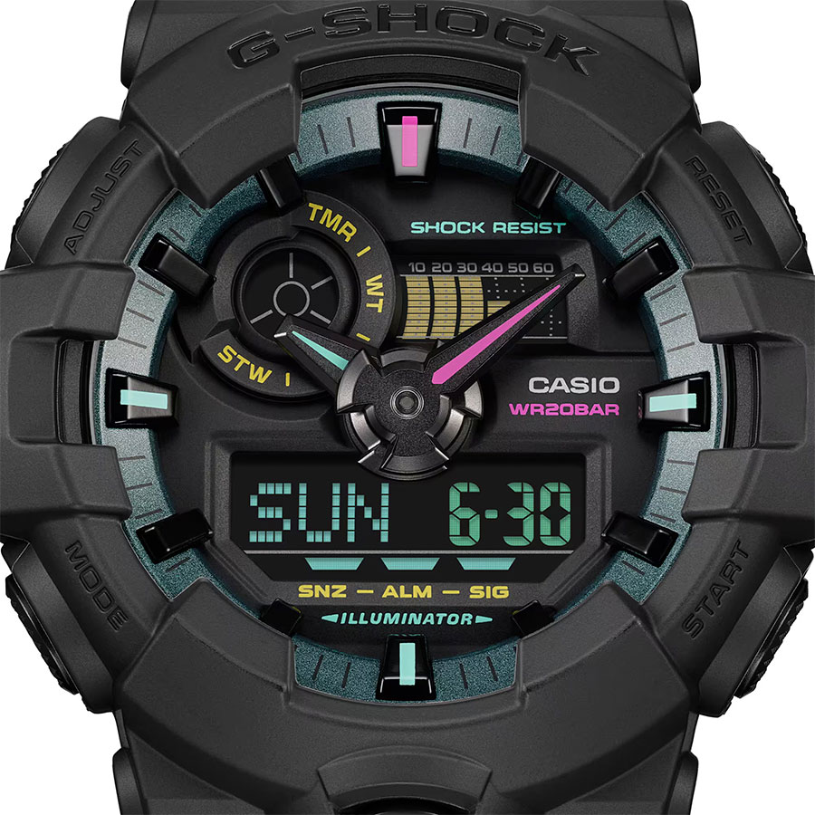 Наручные часы Casio GA-700MF-1A. Фото 7.