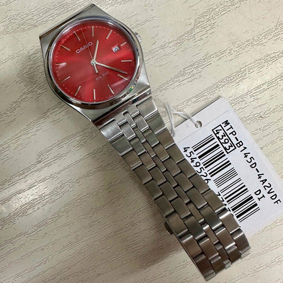 Наручные часы Casio MTP-B145D-4A2. Фото 6.