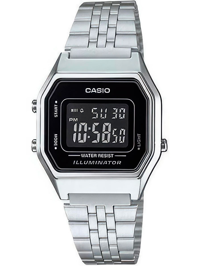 Наручные часы Casio LA680WA-1B. Фото 0.