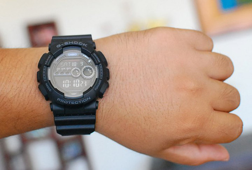 Наручные часы Casio GD-100-1B. Фото 1.