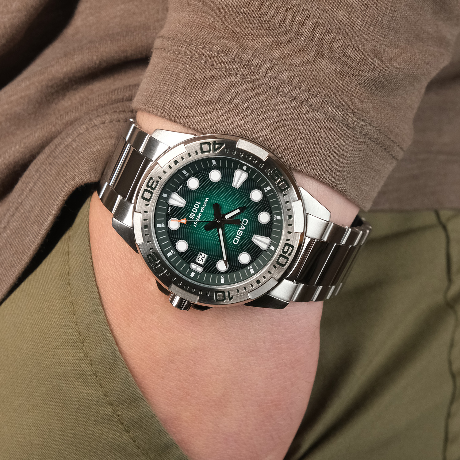 Наручные часы Casio MTD-140D-3A. Фото 5.