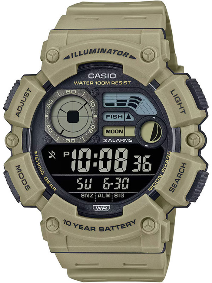 Наручные часы Casio WS-1500H-5B. Фото 0.