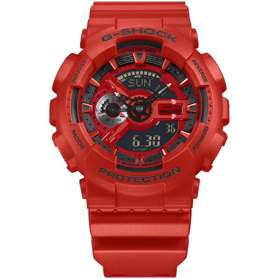 Наручные часы Casio GA-110RRB-4A. Фото 11.