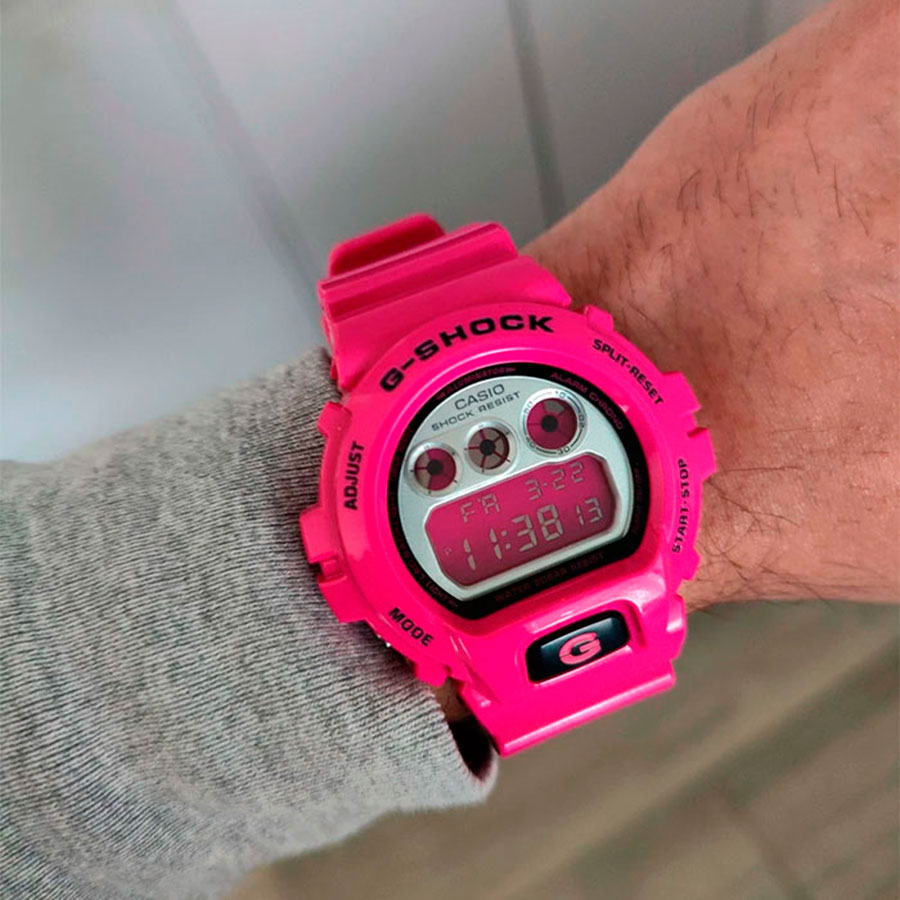 Наручные часы Casio DW-6900RCS-4. Фото 4.