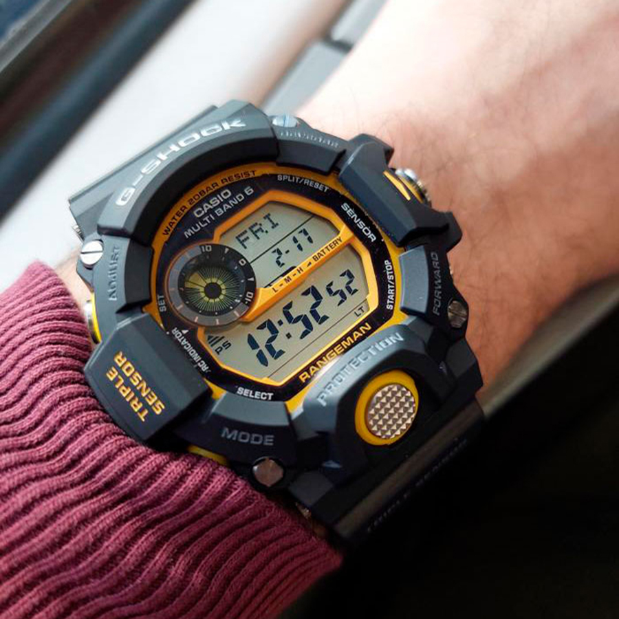Наручные часы Casio GW-9400Y-1. Фото 1.
