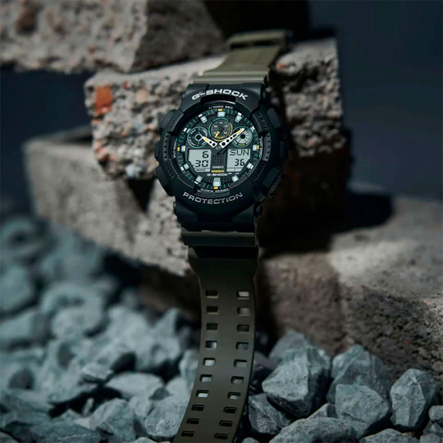 Наручные часы Casio GA-100TU-1A3. Фото 2.