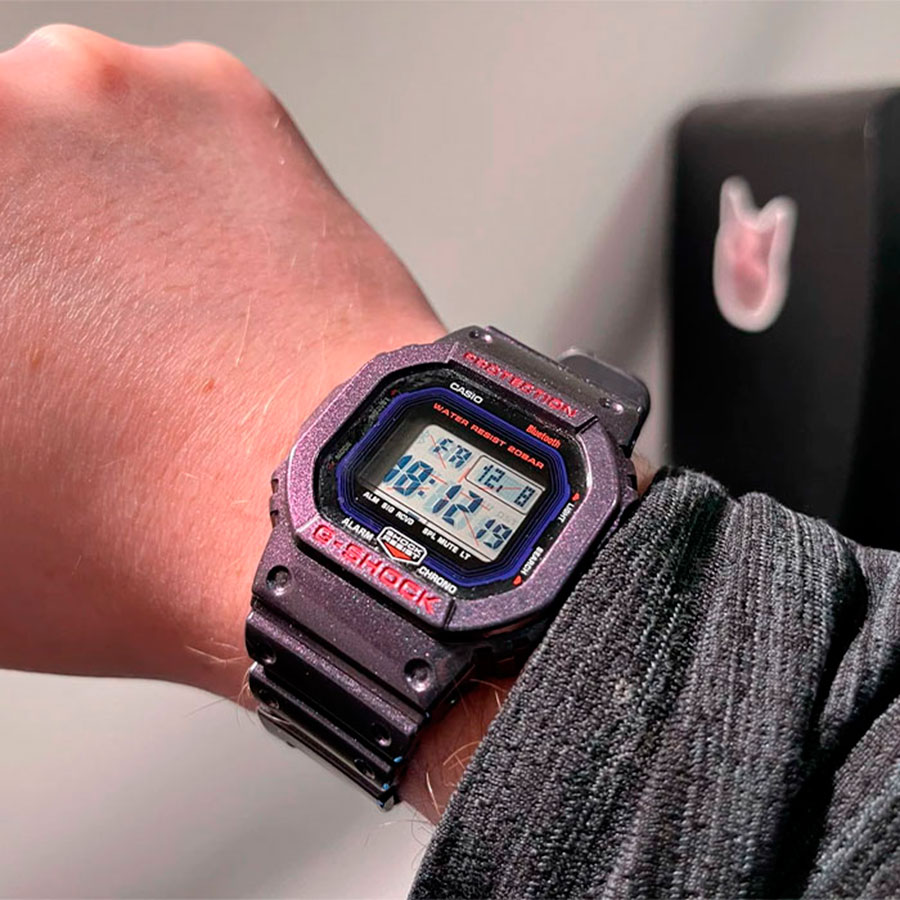 Наручные часы Casio DW-B5600AH-6. Фото 4.