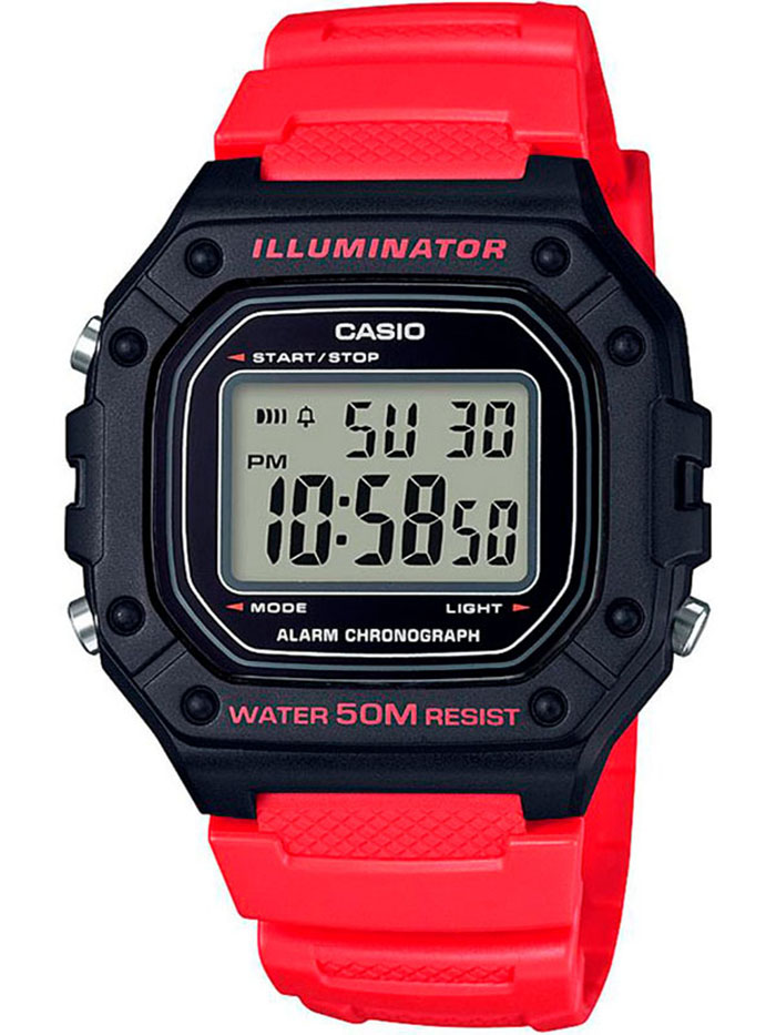 Наручные часы Casio W-218H-4B. Фото 0.