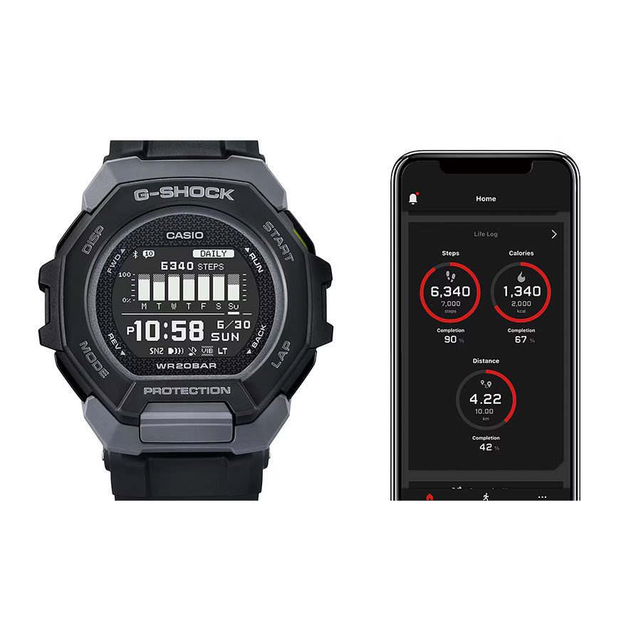 Наручные часы Casio GBD-300-1. Фото 9.