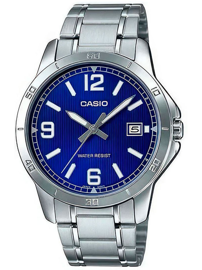 Наручные часы Casio MTP-V004D-2B. Фото 0.