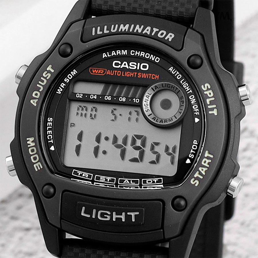 Наручные часы Casio W-220H-1A. Фото 2.