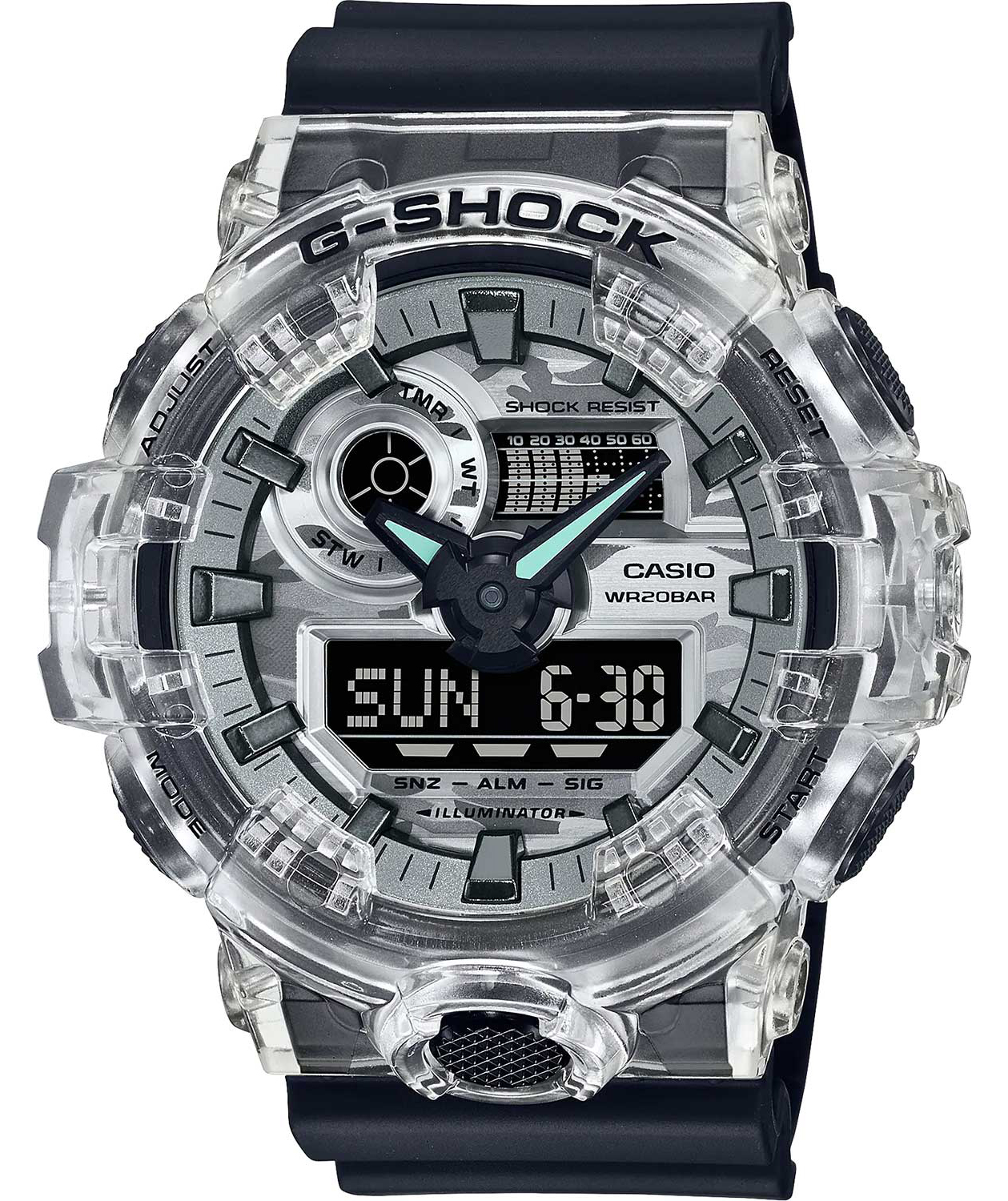 Наручные часы Casio GA-700SKC-1A. Фото 0.