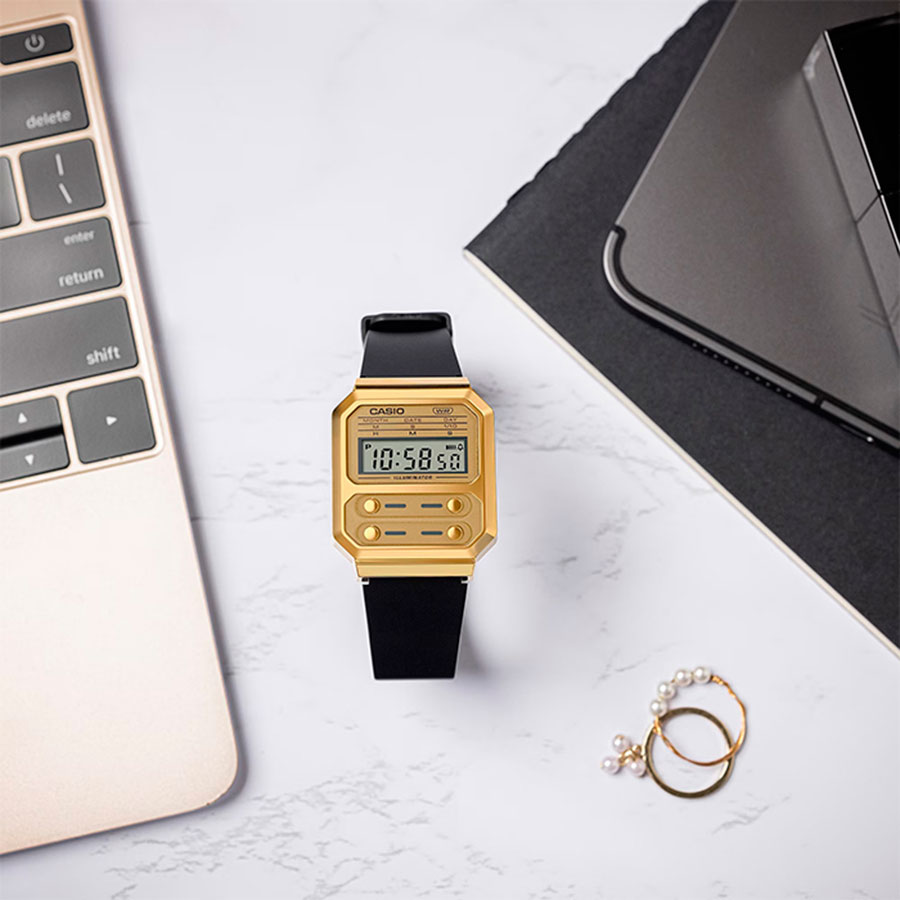Наручные часы Casio A100WEFG-9A. Фото 1.