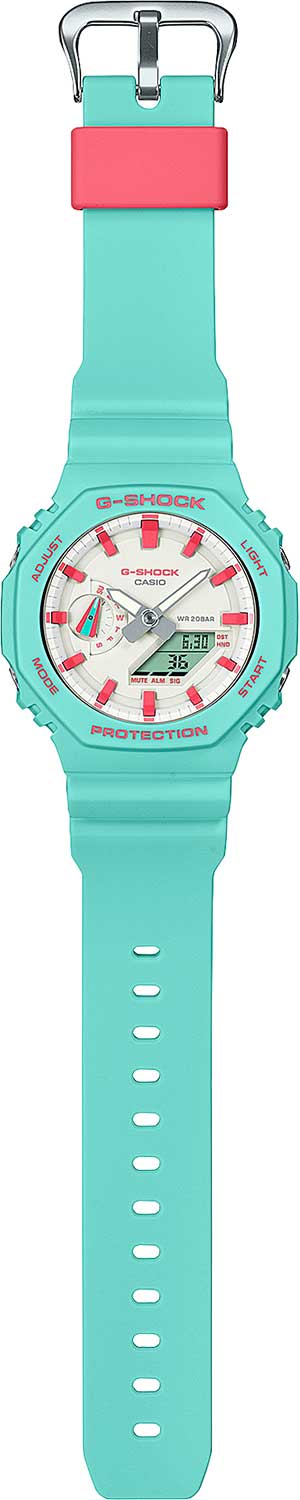 Наручные часы Casio GA-2100RB-3A. Фото 3.