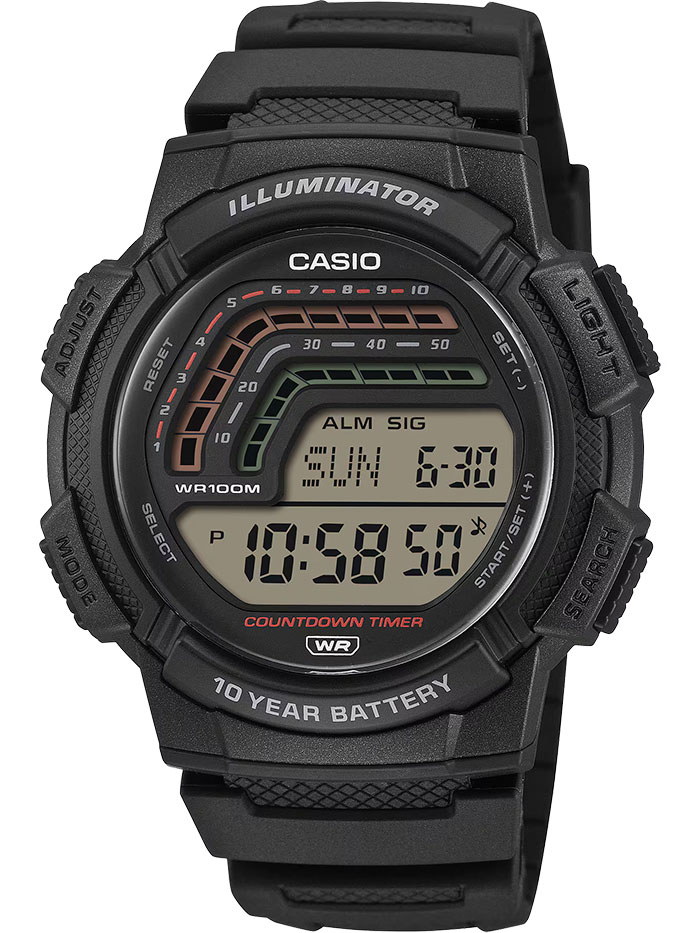 Наручные часы Casio WS-1800-1A. Фото 0.