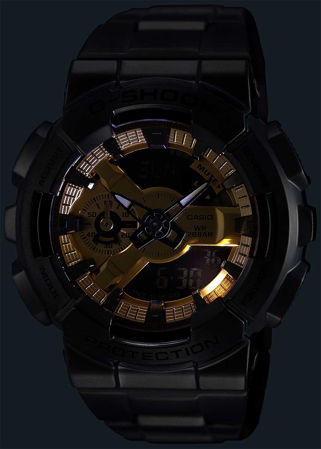 Наручные часы Casio GM-110BD-1A9. Фото 1.