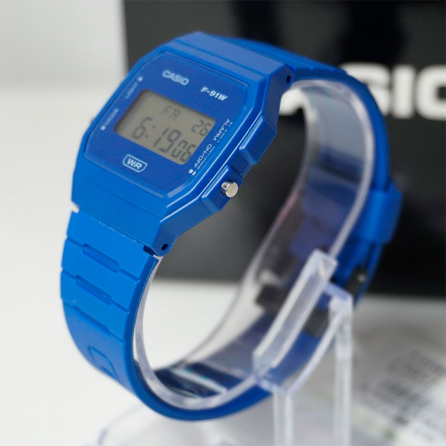 Наручные часы Casio F-91WB-2A1. Фото 3.