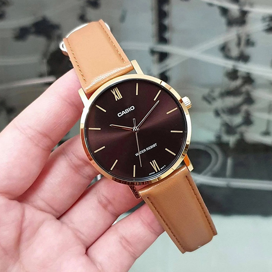 Наручные часы Casio MTP-VT01GL-5B. Фото 1.