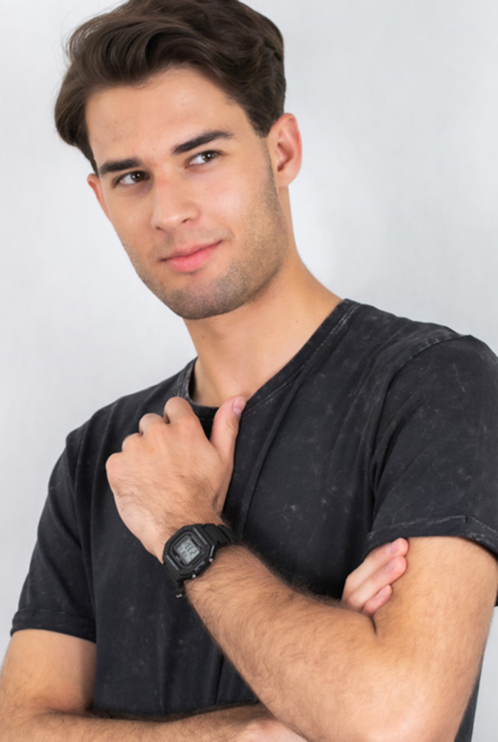 Наручные часы Casio W-218H-1A. Фото 4.