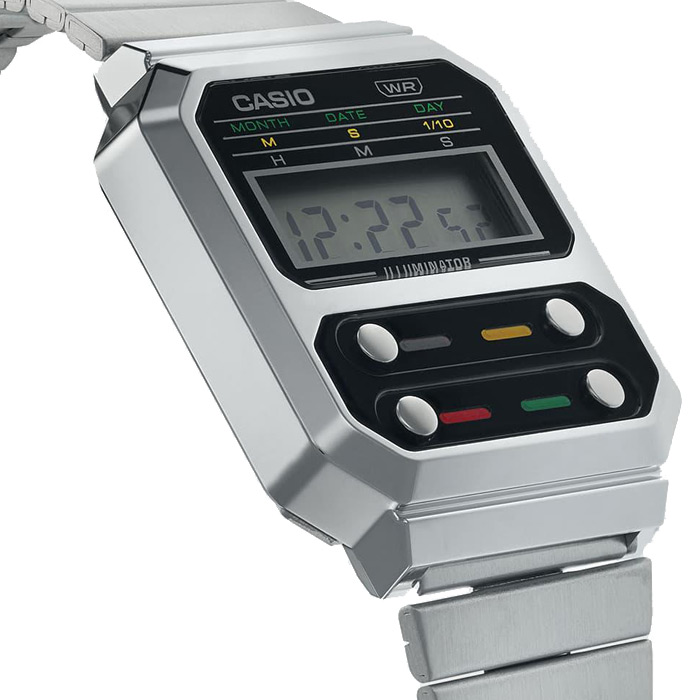 Наручные часы Casio A100WE-1A. Фото 1.