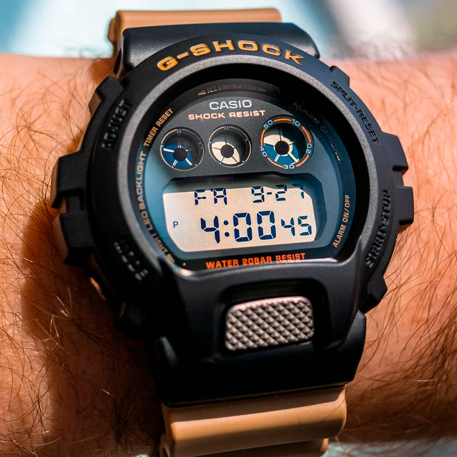 Наручные часы Casio DW-6900TU-1A5. Фото 1.