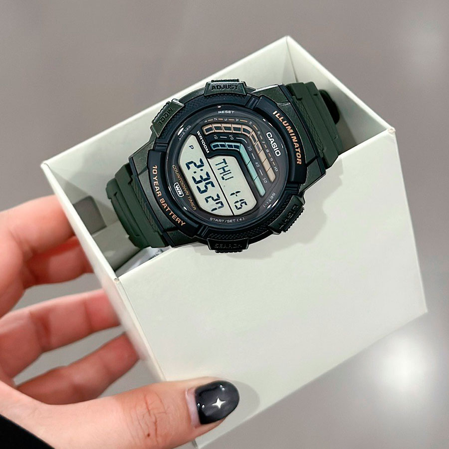 Наручные часы Casio WS-1800-3A. Фото 8.