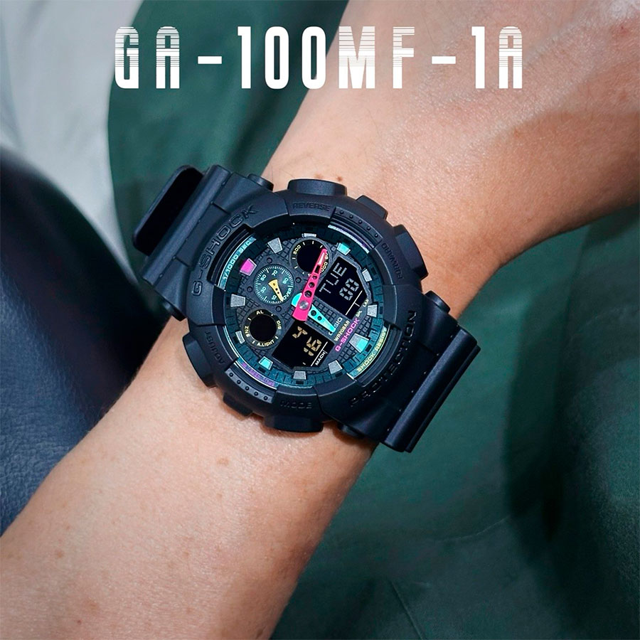 Наручные часы Casio GA-100MF-1A. Фото 7.