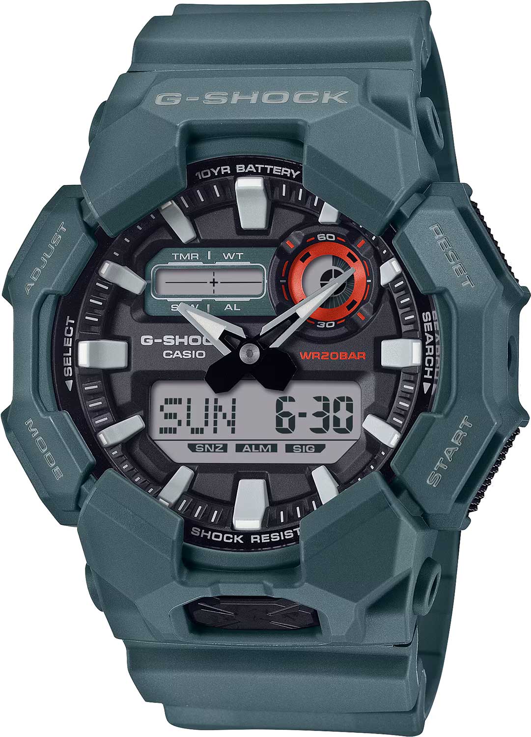 Наручные часы Casio GA-010-2A. Фото 0.
