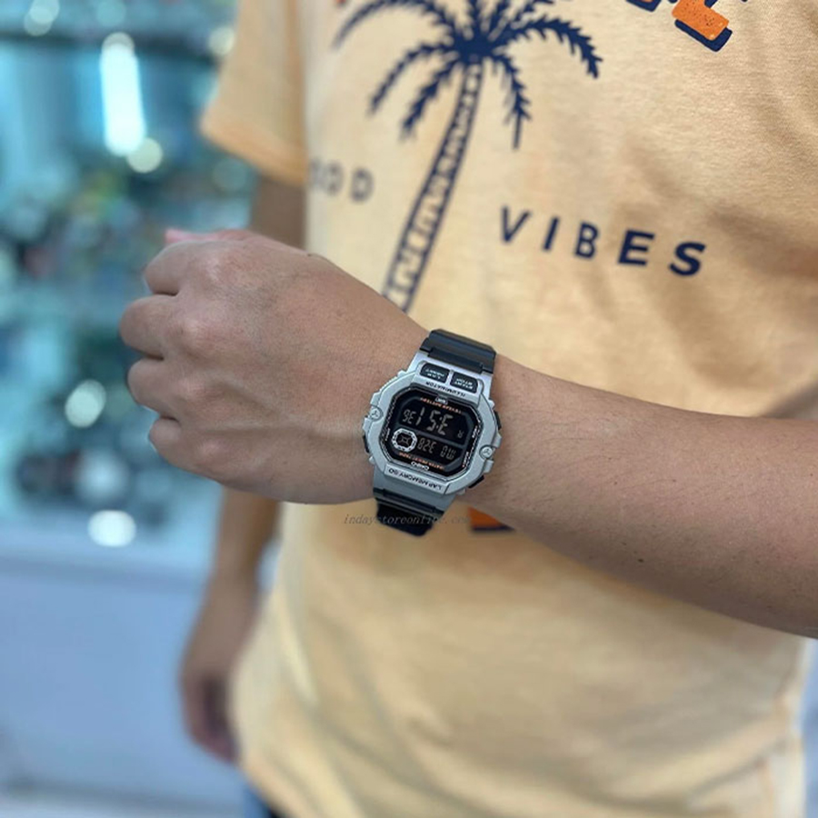 Наручные часы Casio WS-1400H-1B. Фото 5.