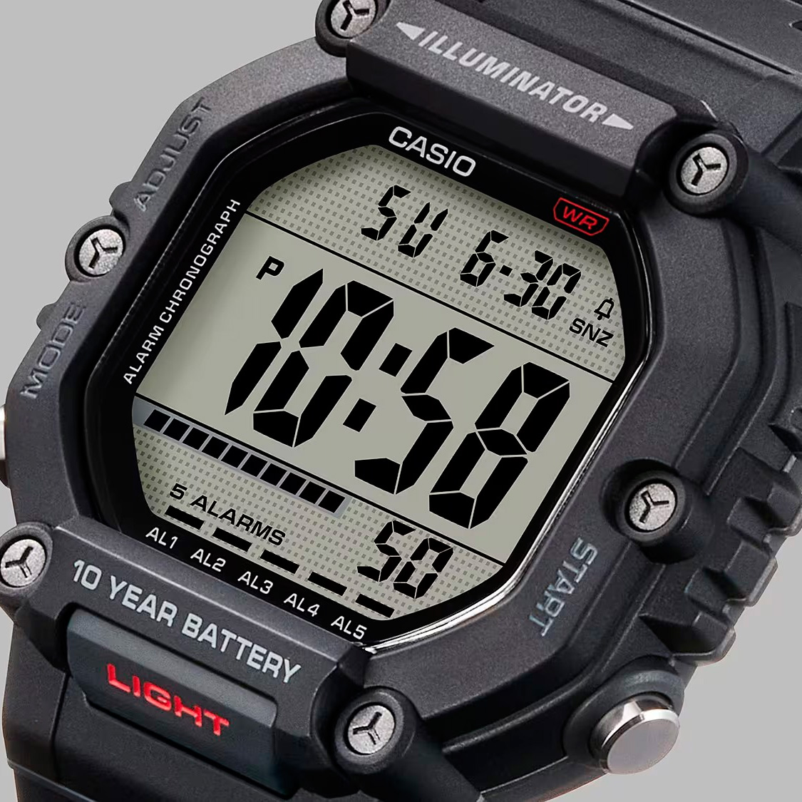 Наручные часы Casio AE-1600H-1A. Фото 1.