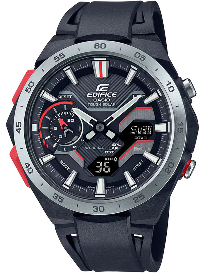 Наручные часы Casio ECB-2200P-1A. Фото 0.