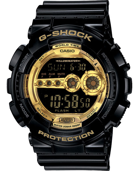 Наручные часы Casio GD-100GB-1. Фото 0.