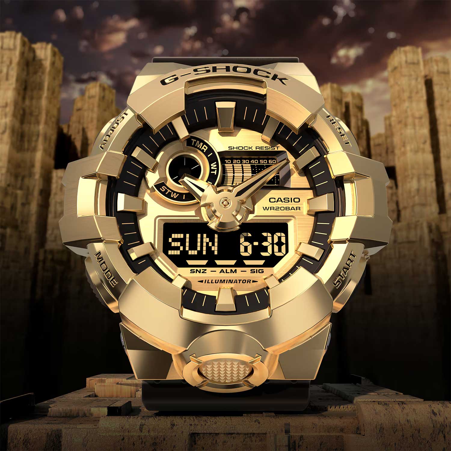 Наручные часы Casio GM-700G-9A. Фото 4.