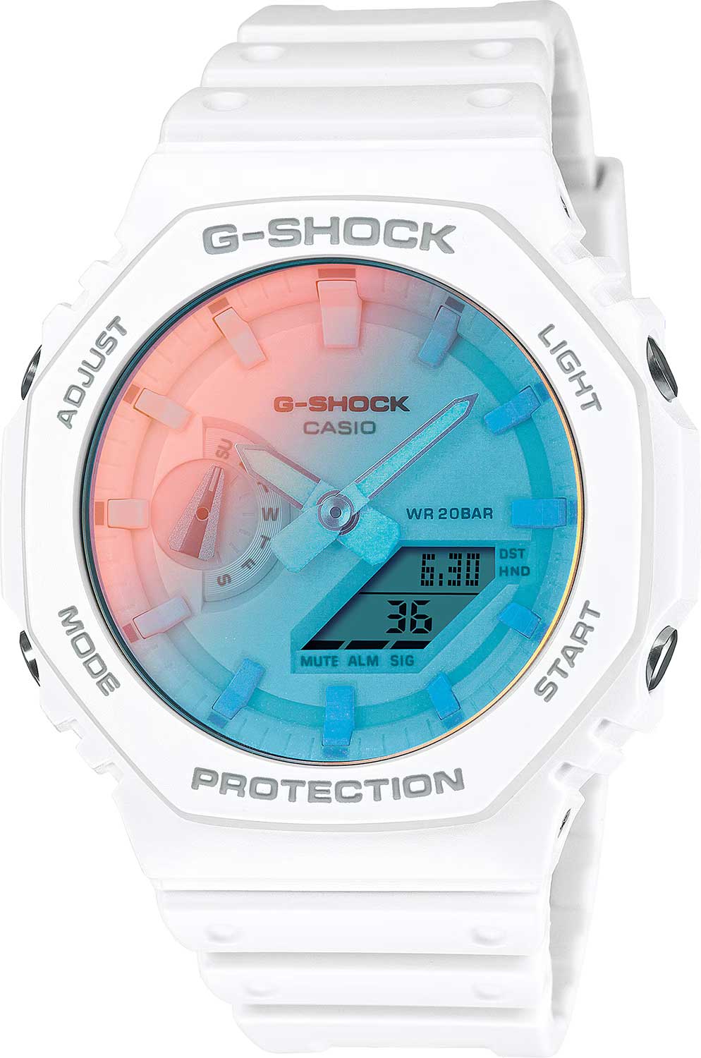 Наручные часы Casio GA-2100TL-7A. Фото 0.
