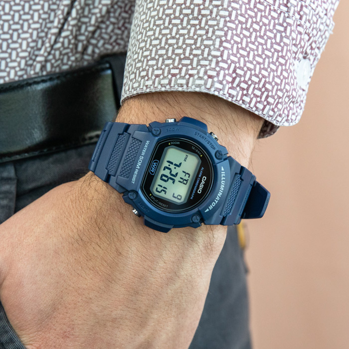 Наручные часы Casio W-219H-2A. Фото 2.