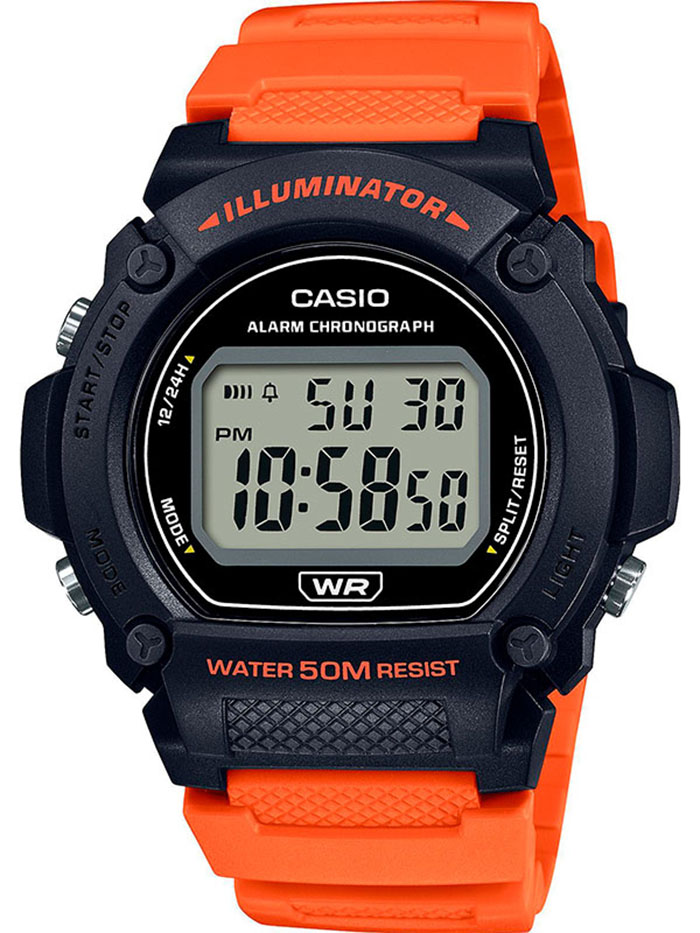Наручные часы Casio W-219H-4A. Фото 0.