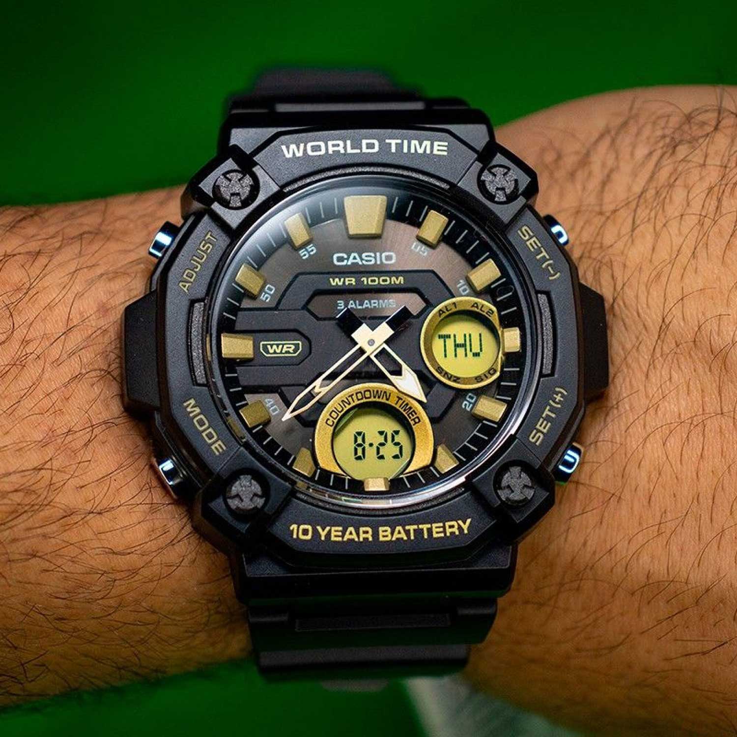 Наручные часы Casio AEQ-120W-9A. Фото 3.